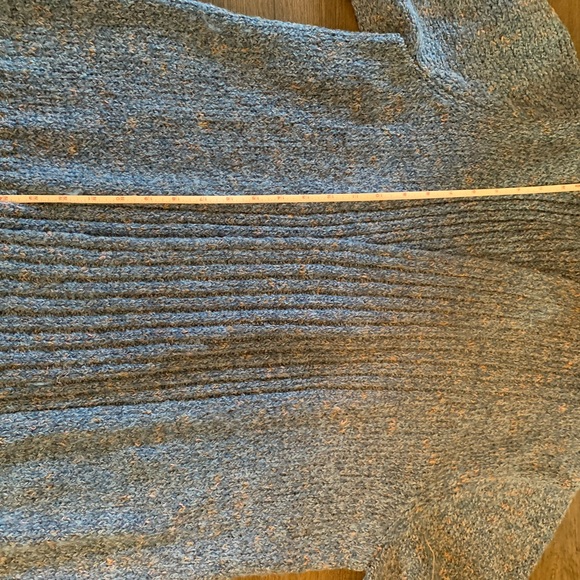 Blue Shawl Collared Charter Club Cardigan Sweater - Picture 6 of 6
